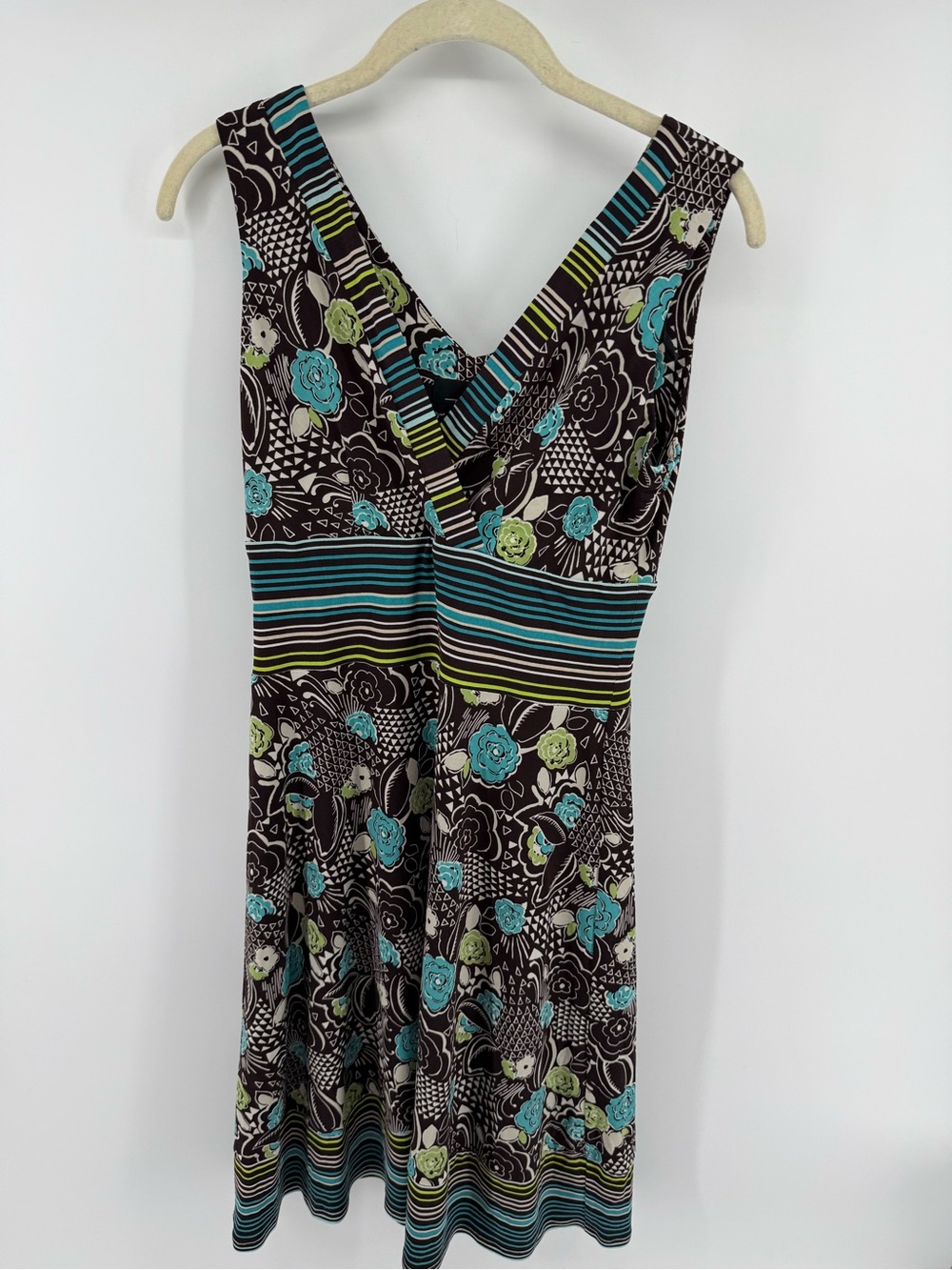 Y2K Tailor B. Moss Floral Midi Dress
